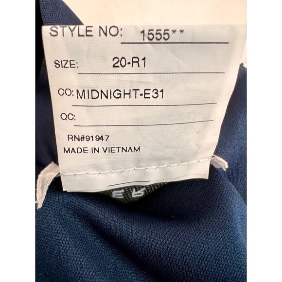 New AFTER SIX Size 20-R1 ONE-SHOULDER CHIFFON MAXI DRESS W/SHIRRED FRONT SLIT - Picture 11 of 12